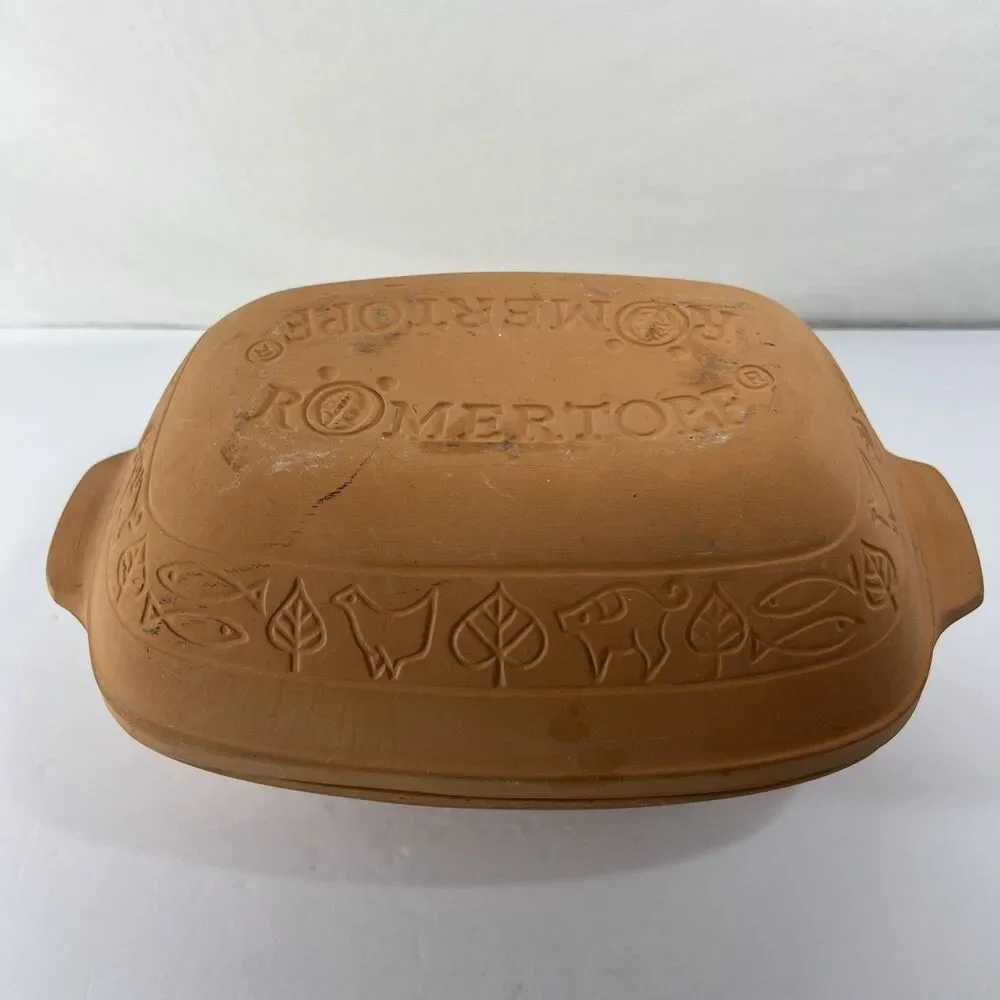 Römertopf - Romertopf - German Terracotta Baking Dish - With Cover - 110